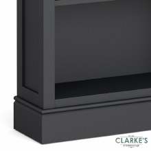 Additional picture of Edinburgh Small Bookcase Charcoal
