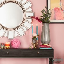 Additional picture of Gemma Silver Mirror 90cm