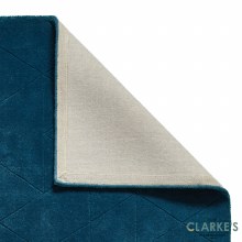 Additional picture of Kasbah KB2025 Wool Dark Teal Rug 120 x 170cm