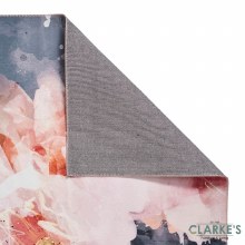 Additional picture of Michelle Collins FLOO24 Printed Rose/Black Rug 120 x 170cm