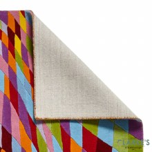 Additional picture of Prism PR101 Wool Multicolour Rug 120 x 170cm