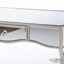 Additional picture of Reflection Mirrored 1 Drawer Console Table