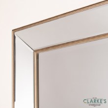 Additional picture of Reflection Champagne Wall Mirror 102cm