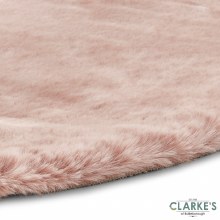 Additional picture of Teddy Rose Circle Rug 120 x 120cm