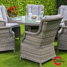 Additional picture of Amalfi 6 Seater Garden Furniture Set