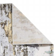 Additional picture of Apollo GR580 Grey/Gold Rug 120 x 170cm