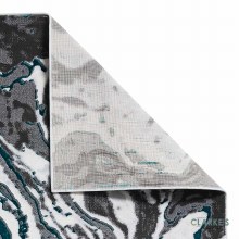 Additional picture of Apollo GR584 Grey/Green Rug 120 x 170cm