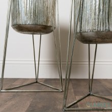Additional picture of Aztek Planters Silver