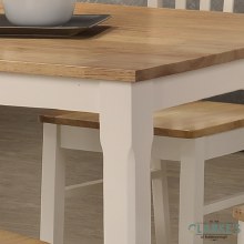 Additional picture of bolton dining set cream