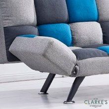 Additional picture of Boston sofa bed teal grey