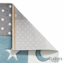 Additional picture of Brooklyn Kids Rug 20340 Blue 80 x 150cm
