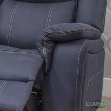 Additional picture of Brooklyn Recliner Denim