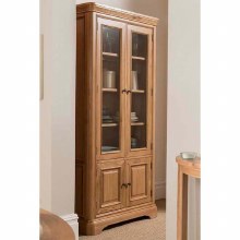 Additional picture of Carmen Oak Display Cabinet