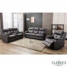 Additional picture of Casey 2 Seater Recliner Sofa with Console Anchor