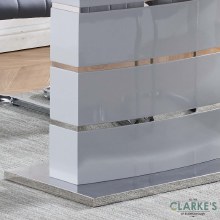 Additional picture of Chantelle Fixed Table Dining Set