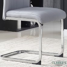 Additional picture of Charlene Dining Chair Grey