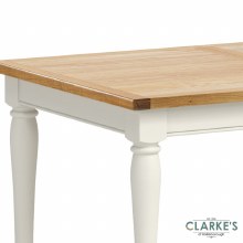 Additional picture of Chichester Ivory Extending Dining Table
