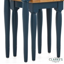 Additional picture of Chichester Navy Nest of 2 Tables