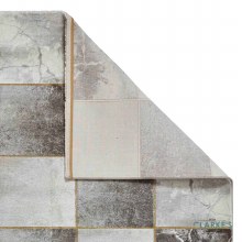 Additional picture of Craft 23495 Grey / Gold Rug  120 x 170cm