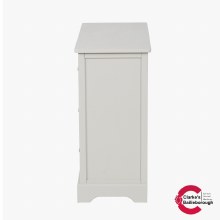 Additional picture of Croft Linen Pine Wood 6 Drawer Sideboard
