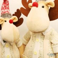 Additional picture of Reindeer Plush Christmas Figure Large 56cm