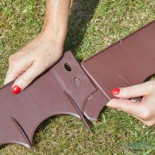 Additional picture of FlexEdge Garden / Lawn Edging 15cm Brown