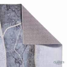 Additional picture of Force K7280 Grey/Gold Rug 150 x 230cm