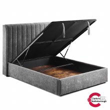 Additional picture of Frida Gas Lift Bed Frame with Storage 5ft