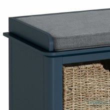 Additional picture of Harrogate Storage Bench with Baskets