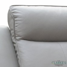 Additional picture of Infinity 1 seater half leather recliner