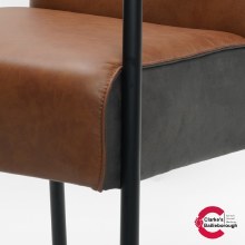 Additional picture of James Dining Chair Cognac