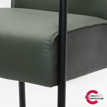 Additional picture of James Dining Chair Basil Green