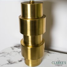 Additional picture of Jean Gold Cylinder Table Lamp