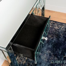 Additional picture of Karson Mirrored Console Table