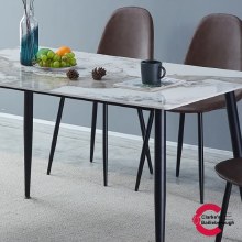 Additional picture of Kas Marble Effect Dining Table