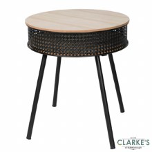 Additional picture of Kate Side Table with Storage