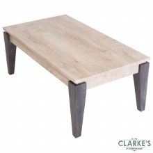 Additional picture of Milan Coffee Table Light Oak/Grey