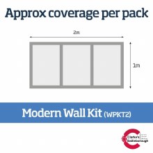 Additional picture of Modern Wall Panel Kit with Caping