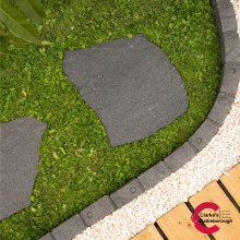 Additional picture of Natural Stone Look Garden Path Stepping Stone Grey