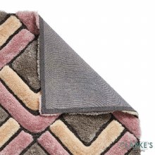 Additional picture of Noble House Rug NH8199 Grey / Rose 120x170cm