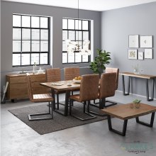 Additional picture of Oak Mill dining bench
