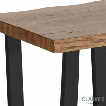 Additional picture of Oak Mill lamp table