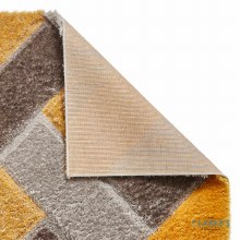 Additional picture of Olympia 2239 Grey/Yellow Rug 120 x 170cm