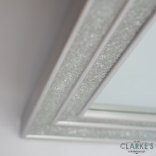Additional picture of Orla Silver Wall Mirror 80 x 110 cm