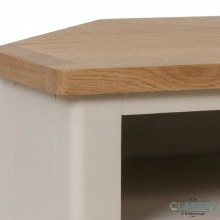 Additional picture of Purdi Painted Corner TV Unit