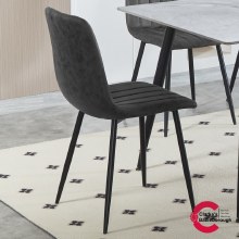 Additional picture of Roma Dining Set - Sintered Stone Top Table 160cm and 6 Chairs