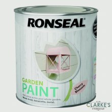Additional picture of Ronseal Garden Paint Cherry Blossom 750ml