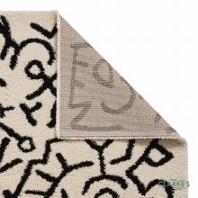 Additional picture of Royal Nomadic A637 White/Black Rug 120 x 170cm