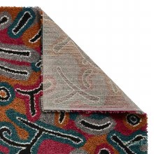 Additional picture of Royal Nomadic A641 Dark Multi-Colour Rug 120 x 170cm