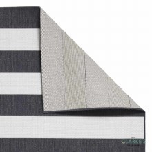 Additional picture of Santa Monica 48644 Outdoor Rug Black/White 120 x 170cm